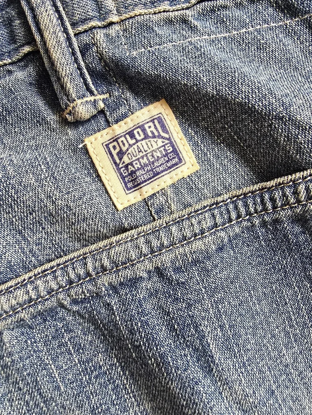 Polo by Ralph Lauren Distressed Patchwork Jeans